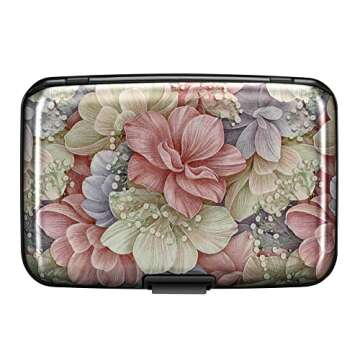 Stylish ELFISH Mini RFID Aluminum Wallet for Cards