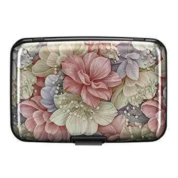 Stylish ELFISH Mini RFID Aluminum Wallet for Cards