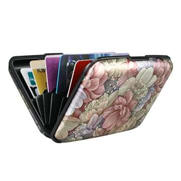 Stylish ELFISH Mini RFID Aluminum Wallet for Cards