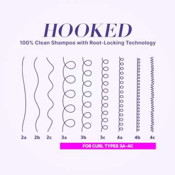 COLOR WOW Curl Wow Hooked 100% Clean Shampoo with Root-Locking Technology – Rich-lathering, sulfate-free formula leaves no residues + helps anchor hair to stop shedding
