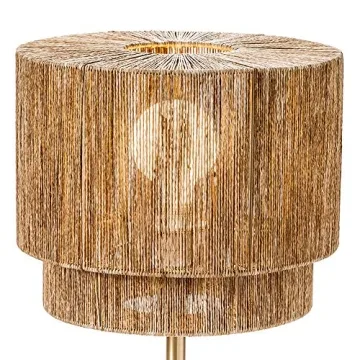 Soho Jute Lamp - Stylish, Natural Lighting Solution