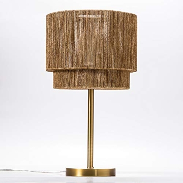 Soho Jute Lamp - Stylish, Natural Lighting Solution