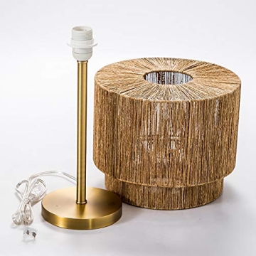 Soho Jute Lamp - Stylish, Natural Lighting Solution