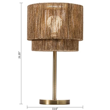 Soho Jute Lamp - Stylish, Natural Lighting Solution