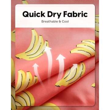 maamgic Dad and Son Matching Swim Trunks - Quick Dry Board Shorts for Summer Fun