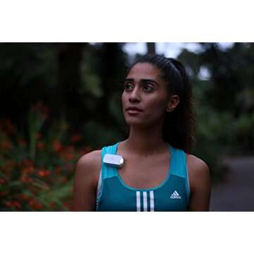 Wynd Wearable Air Quality Tracker (White)