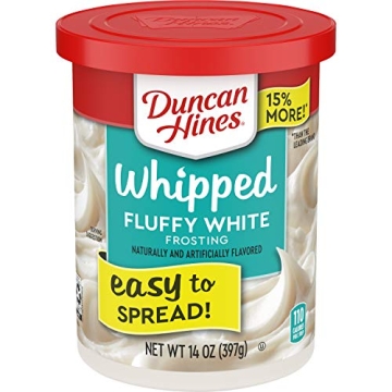Duncan Hines Whipped Frosting Fluffy White 14 oz