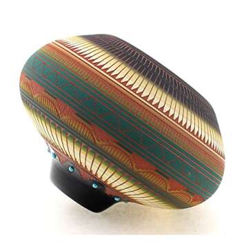 Susie Charlie Native American Vase with Turquoise - Unique Artisan Craft