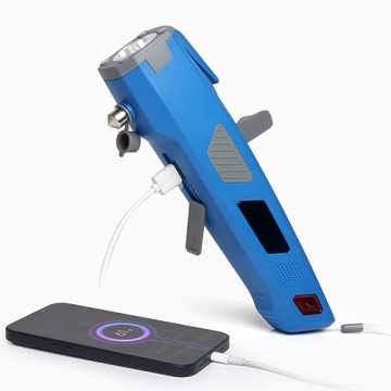 LUXON 8-in-1 Car Emergency Safety Tool Kit: Versatile Life-Saving Tool with USB Charger, Window Brea...