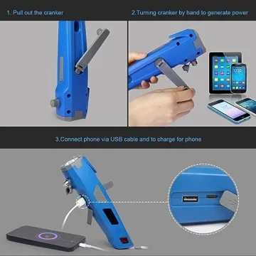 LUXON 8-in-1 Emergency Safety Tool for Vehicles