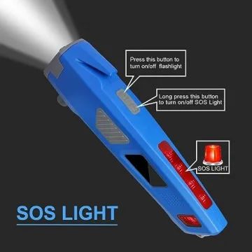 LUXON 8-in-1 Emergency Safety Tool for Vehicles