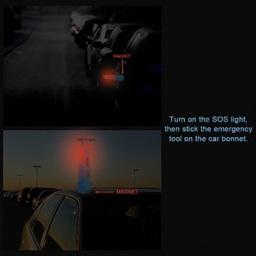 LUXON 8-in-1 Emergency Safety Tool for Vehicles