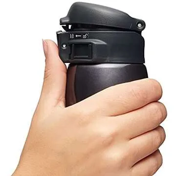 Zojirushi SM-SA48-BA Stainless Steel Vacuum Insulated Mug, 1 Count (Pack of 1), Black