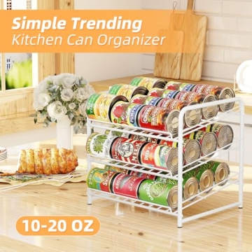 Simple Trending Can Rack Organizer for Kitchen Storage