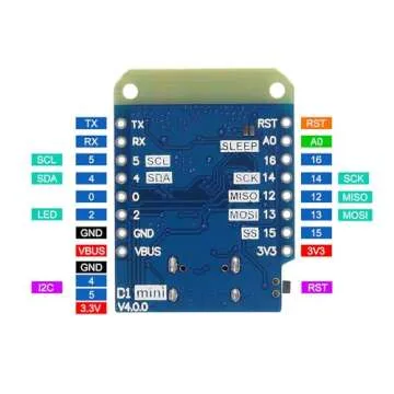 WeMos D1 Mini V4.0.0 WiFi Arduino Compatible Board