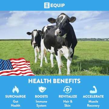 Equip Foods Core Colostrum Gummies | Delicious and Convenient | 1g Ultra-Premium Grass Fed Colostrum...