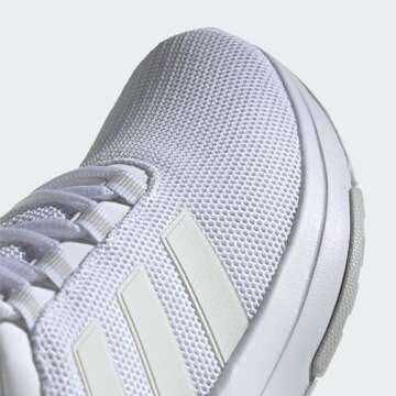 adidas Women's Racer TR23 Sneaker, White/Zero Metallic/Grey, 9