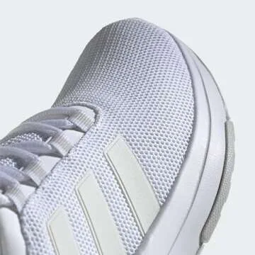 adidas Women's Racer TR23 Sneaker, White/Zero Metallic/Grey, 9
