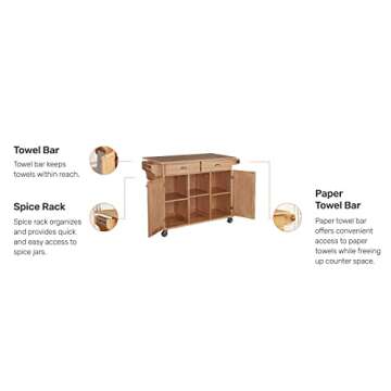 Shop Stylish Kitchen Cart for Modern Living