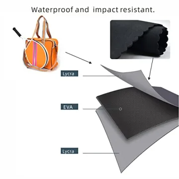 Stylish Tennis Tote Bag for Rackets and Sports Gear