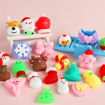 KINGYAO Squishy Toys Mini Mochi Squishies Set