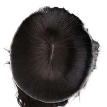 STYLER Long Black Synthetic Wig with Bangs - Natural Long Wavy Cosply Wigs for Women Halloween Christmas 30" (Black)