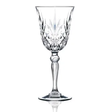 Elegant Lorenzo RCR Crystal Water Glass Set - 6 Count