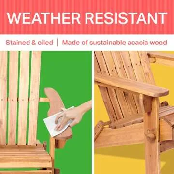 Comfortable Plant Theatre Adirondack Chair for Outdoors