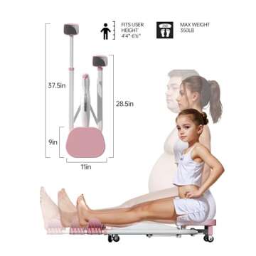 Split Machine, Leg Stretcher Machine to Improve Flexibility and Quality of Stretching, Equipment Suitable for Ballet, Cheerleading Dance, Gymnastics and Other Sports