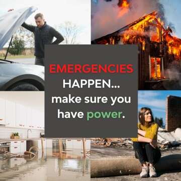 ChargeTab Emergency Portable Charger Compatible with iPhone—3 Pack Lightning Pre-Charged 3000mAh Power Packs, Slim & Lightweight with 2-Year Shelf Life, iPhone 14 and Older Models