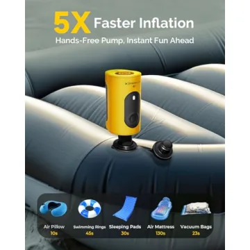 Portable Air Pump for Inflatables Fast and Durable