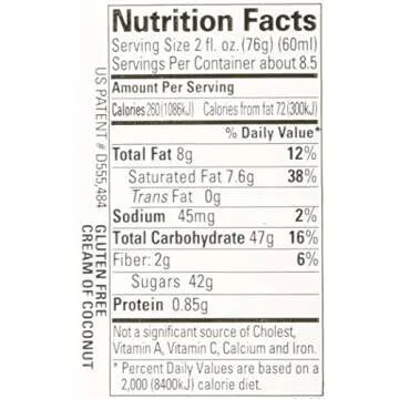 Coco Reàl, Cream of Coconut, 16.9 FL OZ Squeezable Bottle (Pack of 3)