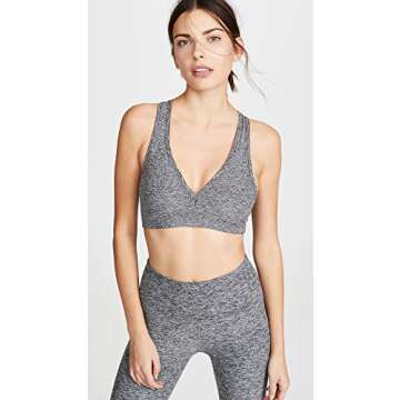 Beyond Yoga® Spacedye Lift Your Spirits Sports Bra – Ideal for Medium-Impact Workout – Moisture...