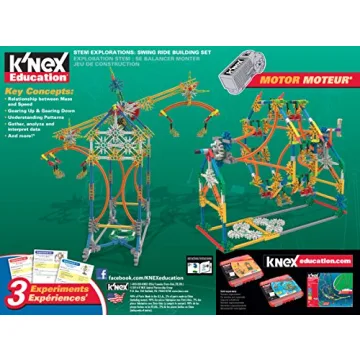 K'NEX Education Swing Ride Building Set for STEM Learning