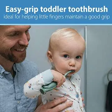 Dr. Brown's Dinosaur Toddler Toothbrush, Fun & Functional