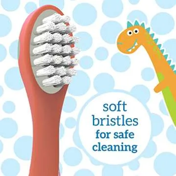 Dr. Brown's Dinosaur Toddler Toothbrush, Fun & Functional
