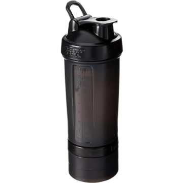 BlenderBottle Shaker with Pill Organizer, ProStak System