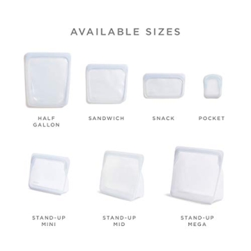 Stasher Silicone Reusable Storage Bag | Eco-Friendly Meal Prep Solution