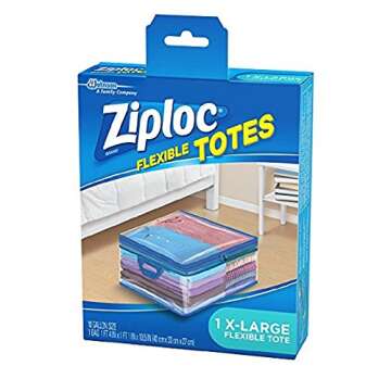 Ziploc Flexible Totes: Easy Storage for Clothes and More