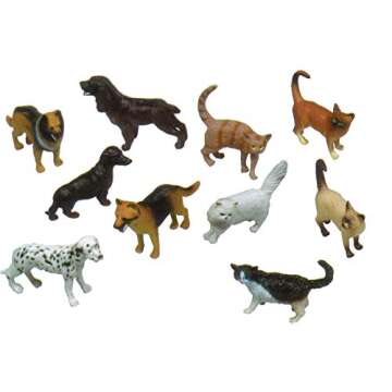 Get Ready Kids Pets Playset - 10 Charming Animal Figures for Imaginative Learning