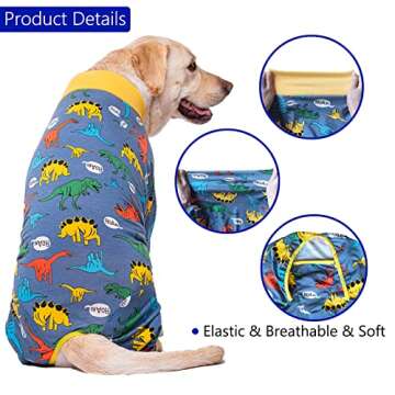 kzrfojy Dog Recovery Suit for Surgery Comfort