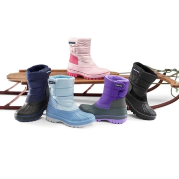 Lands' End Kids Snow Boots - Waterproof Winter Footwear