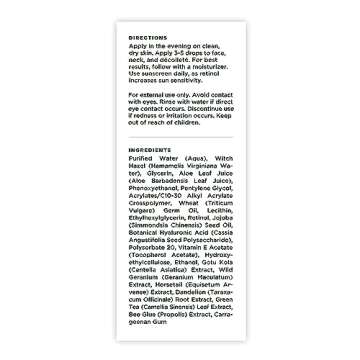 Tree of Life Beauty Retinol Serum, Skin Smoothing Face Oil for Dark and Age Spots and Fine Lines, Facial Serums for Dry and Sensitive Skin Care with Hyaluronic Acid for Soft Skin, 2 Fl Oz (pack of 2)