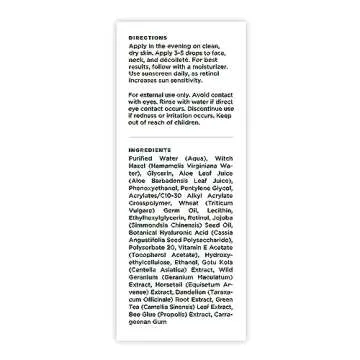 Tree of Life Beauty Retinol Serum, Skin Smoothing Face Oil for Dark and Age Spots and Fine Lines, Facial Serums for Dry and Sensitive Skin Care with Hyaluronic Acid for Soft Skin, 2 Fl Oz (pack of 2)