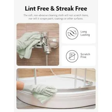 Fantasticlean Microfiber Cleaning Cloth Roll - 75 Pack 12x12