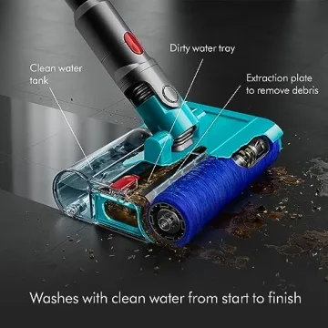 Dyson V15s Detect Vacuum with Laser Tracking