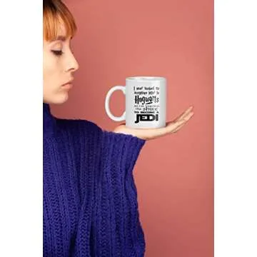 BeeGeeTees I Never Received My Acceptance Letter To Wizard Funny Coffee Mug Office Tea Cup (15 oz, W...
