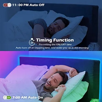 100FT LED Strip Lights - Smart RGB Color Changing Lighting