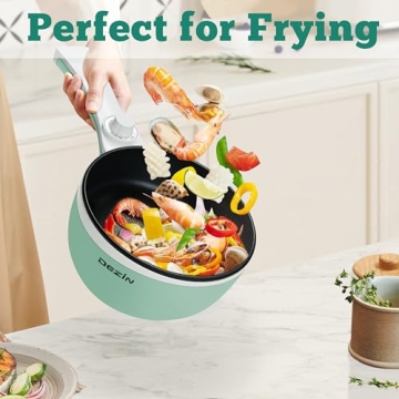 Dezin Portable Electric Hot Pot for Quick and Easy Meals