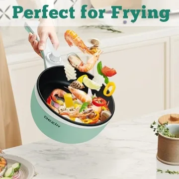 Dezin Portable Electric Hot Pot for Quick and Easy Meals